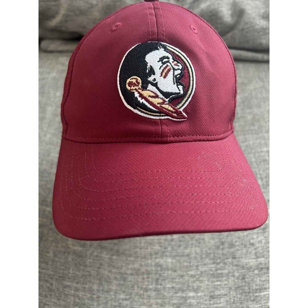New FSU Florida State Seminoles Cap Hat Memory Fit Top of the World L/M One Fit